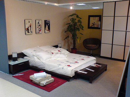 Trang trí phòng ngủ theo phong cách Nhật - Archi